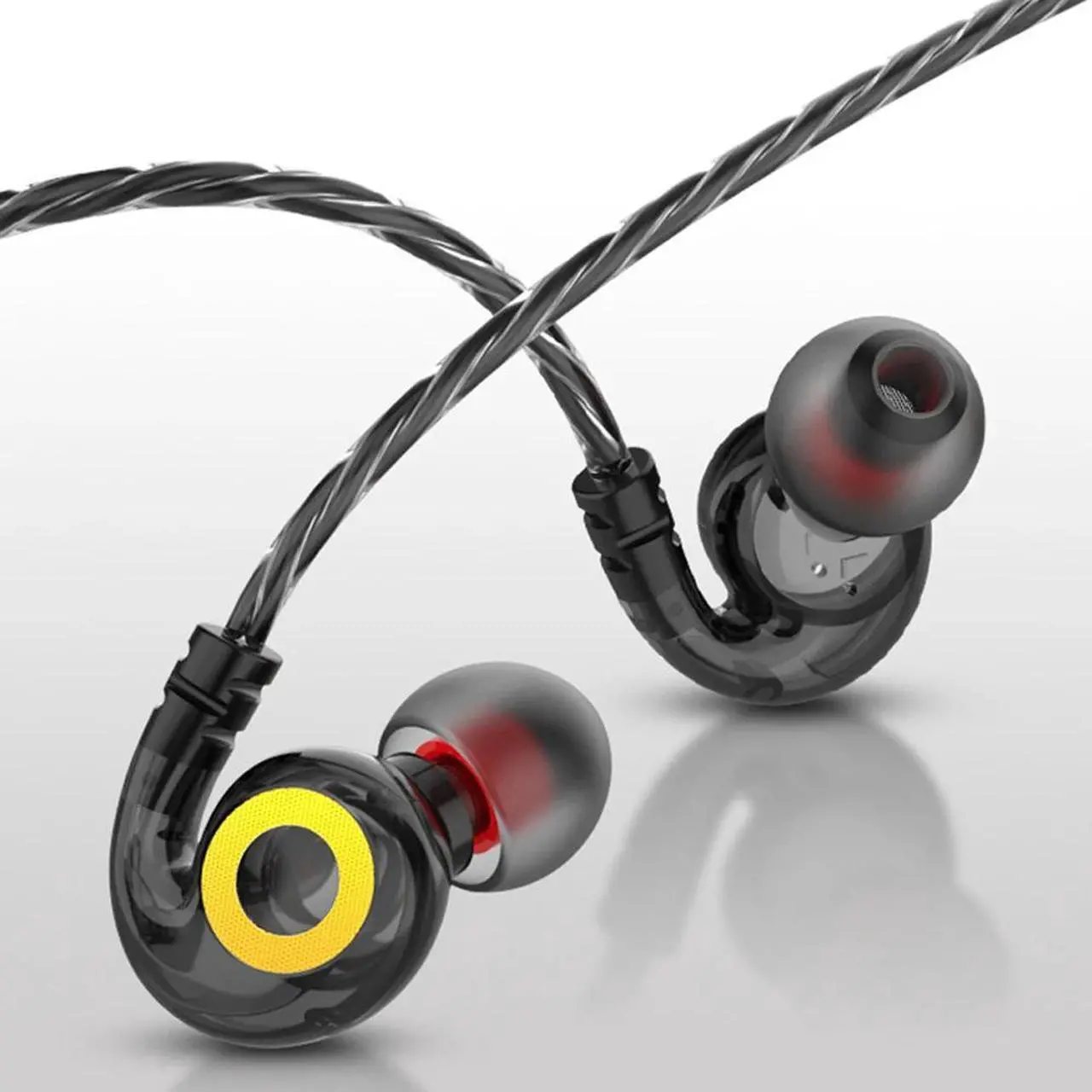 Alt view image 3 of 5 - Earphone 3.5mm Jack 3.5 mm Wired Headset for PUBG Gamer Gaming Headphones Hi-Fi Earbuds With Microphone