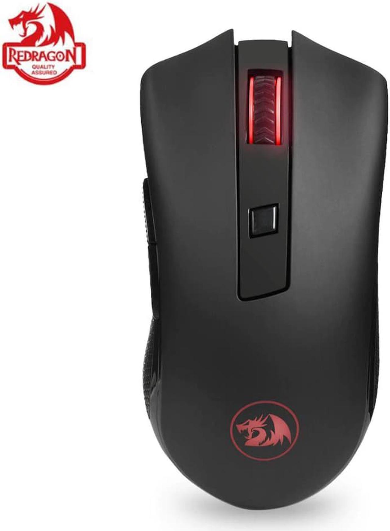 M652 Gaming Mouse USB Receiver Wireless Mouse Protable Optical Mice 2.4G 5 Adjustable DPI Levels 6 Buttons for LOL