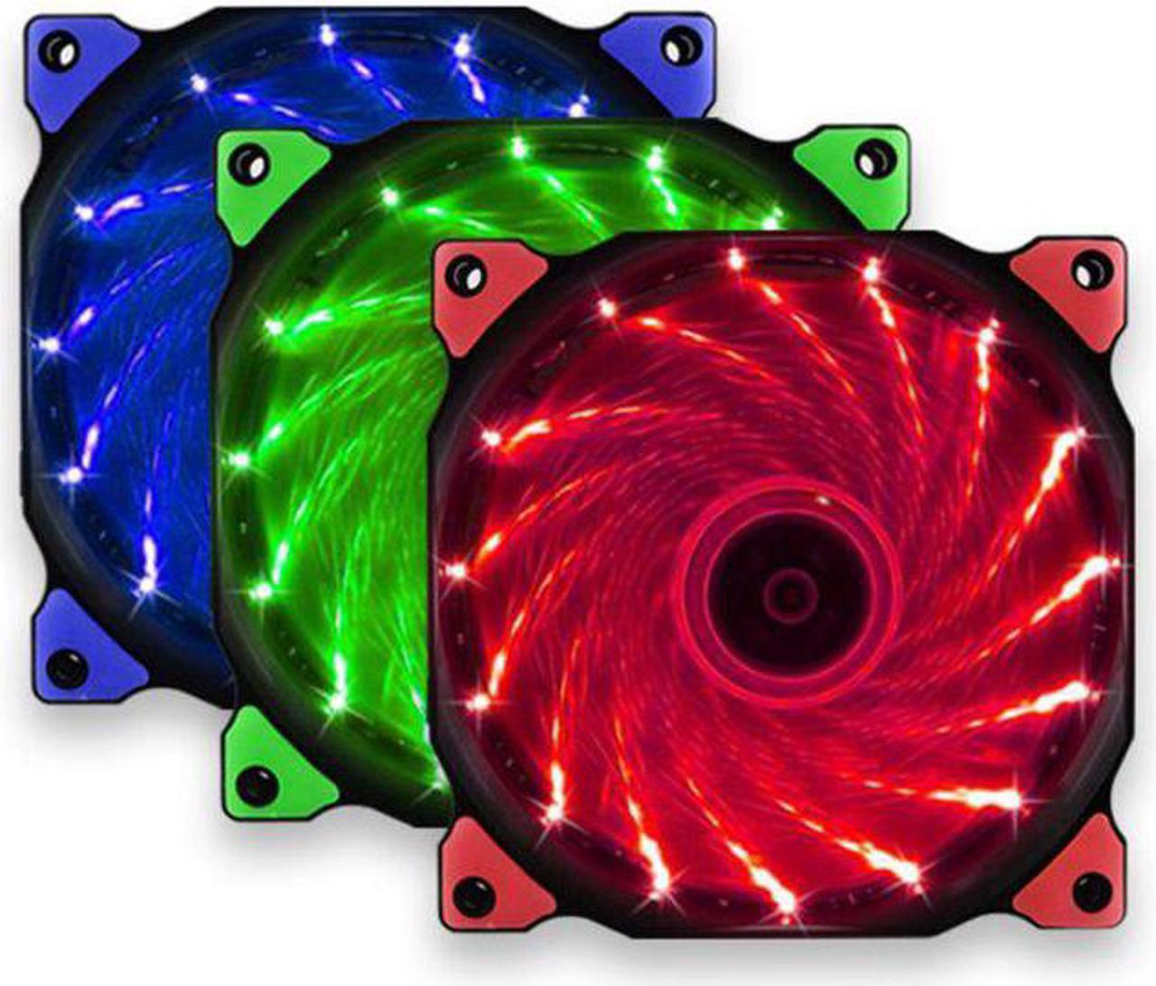 LED RGB 120mm Cooler Fan Computer Case 12V Cooler Water Cooler CPU Liquid cooling  4pin Fan Radiator gaming box Quiet