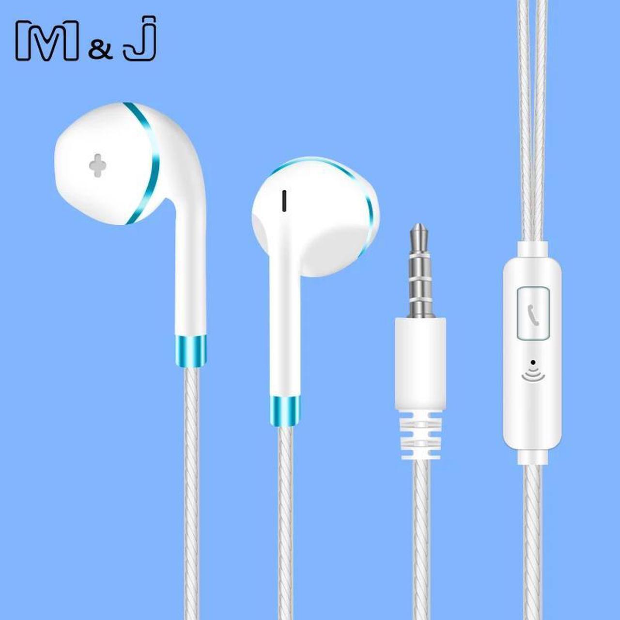 Alt view image 2 of 5 - New V5 In-Ear Earphone For  Iphone 5s 6s 5 Bass Earbud Headset Stereo Headphone With Mic For Phone PC Mp3