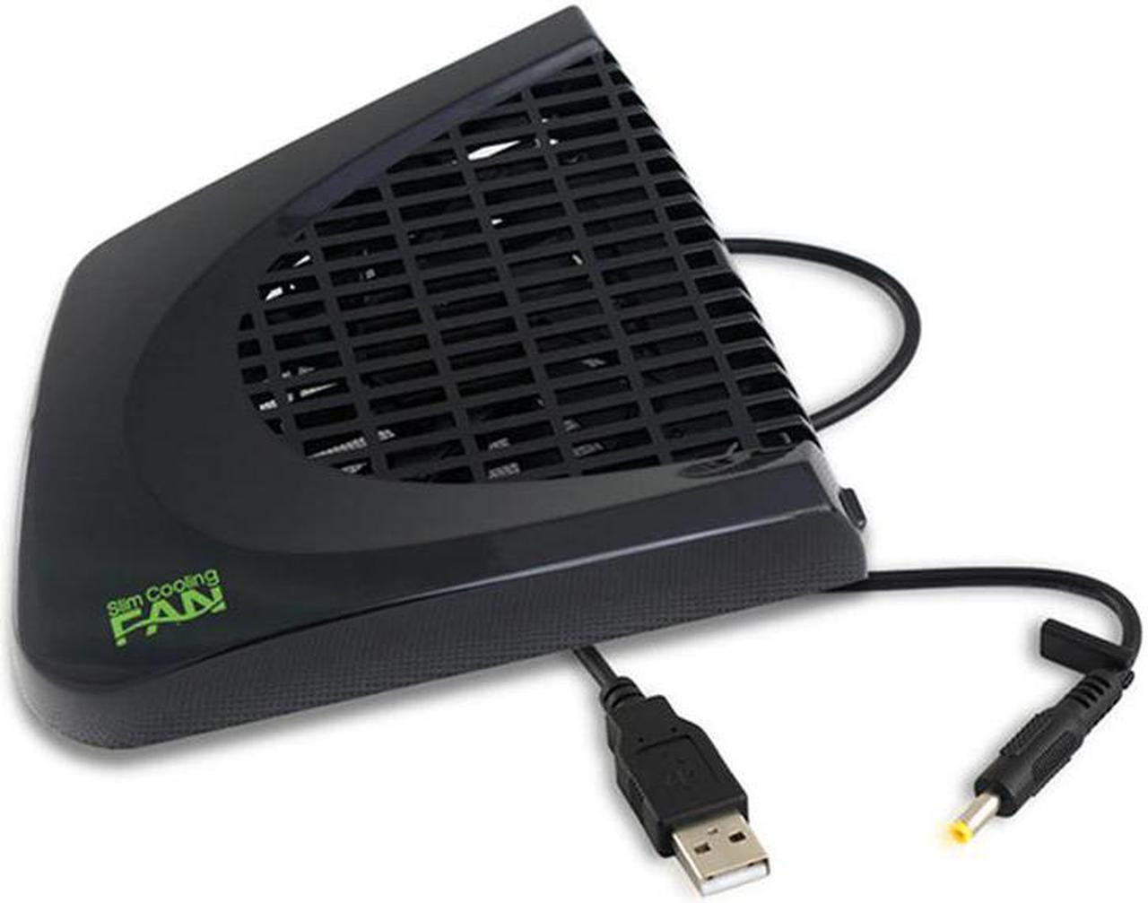 UP Cooling Fan External Side Cooler for Xbox 360 Newest Slim Cooling Fan for Xbox 360 Black