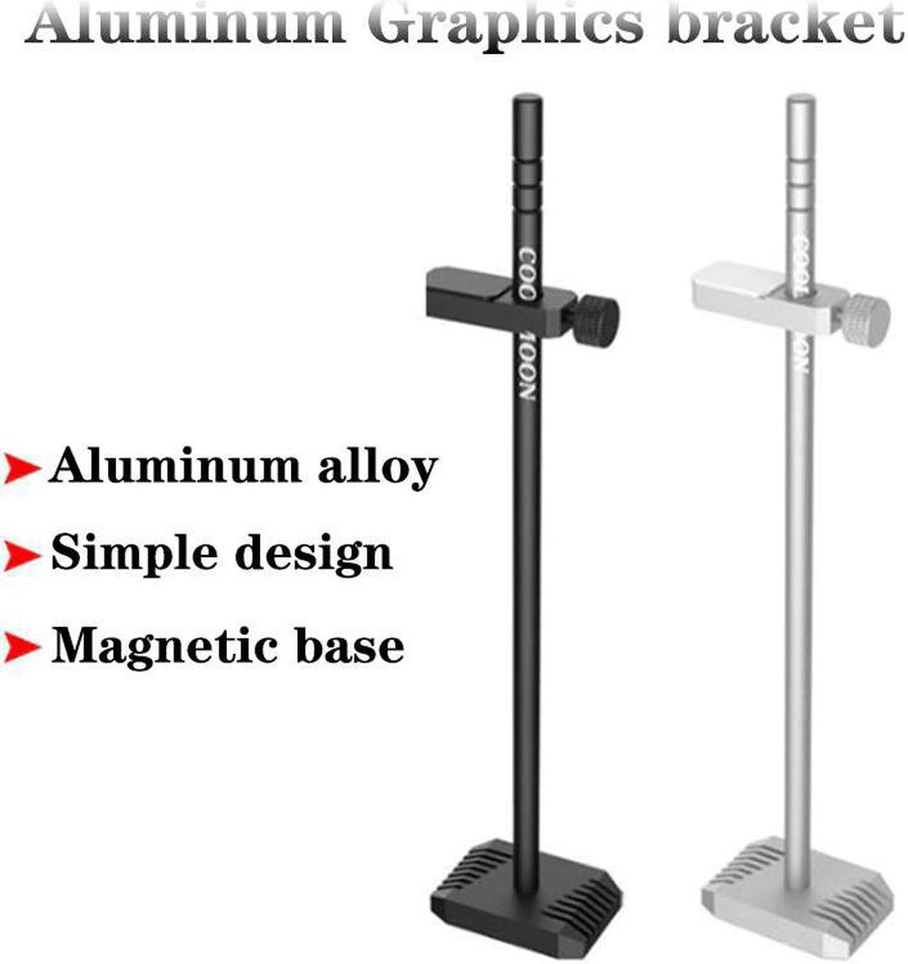 192mm Aluminum CM-VT192 Graphics Card Holder Jack Bracket Desktop PC Computer Case Video Card Water Cooling Kit Support Stand