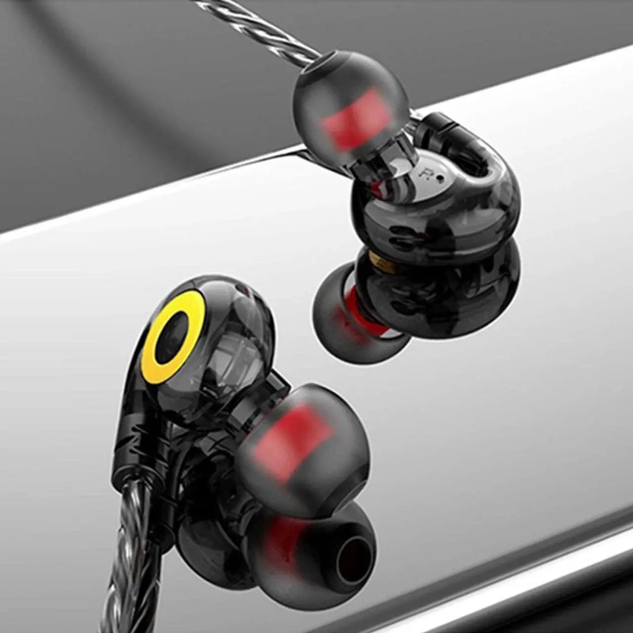 Alt view image 5 of 5 - Earphone 3.5mm Jack 3.5 mm Wired Headset for PUBG Gamer Gaming Headphones Hi-Fi Earbuds With Microphone