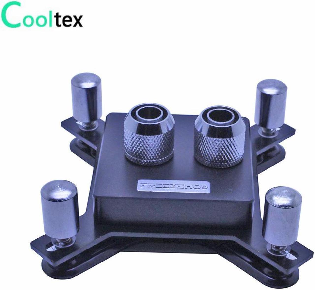 DIY CPU Water cooling Block Waterblock watercooled block cooler computer for  intel LGA 775/115x/1366/2011 High quality