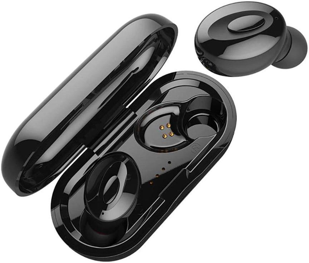 2019 Mini Tws Wireless Earphones Stereo Wireless Bluetooth Headset 5.0 With Microphone and Charge Box For iPhone All Smartphone gaming headset Mini Earpiece