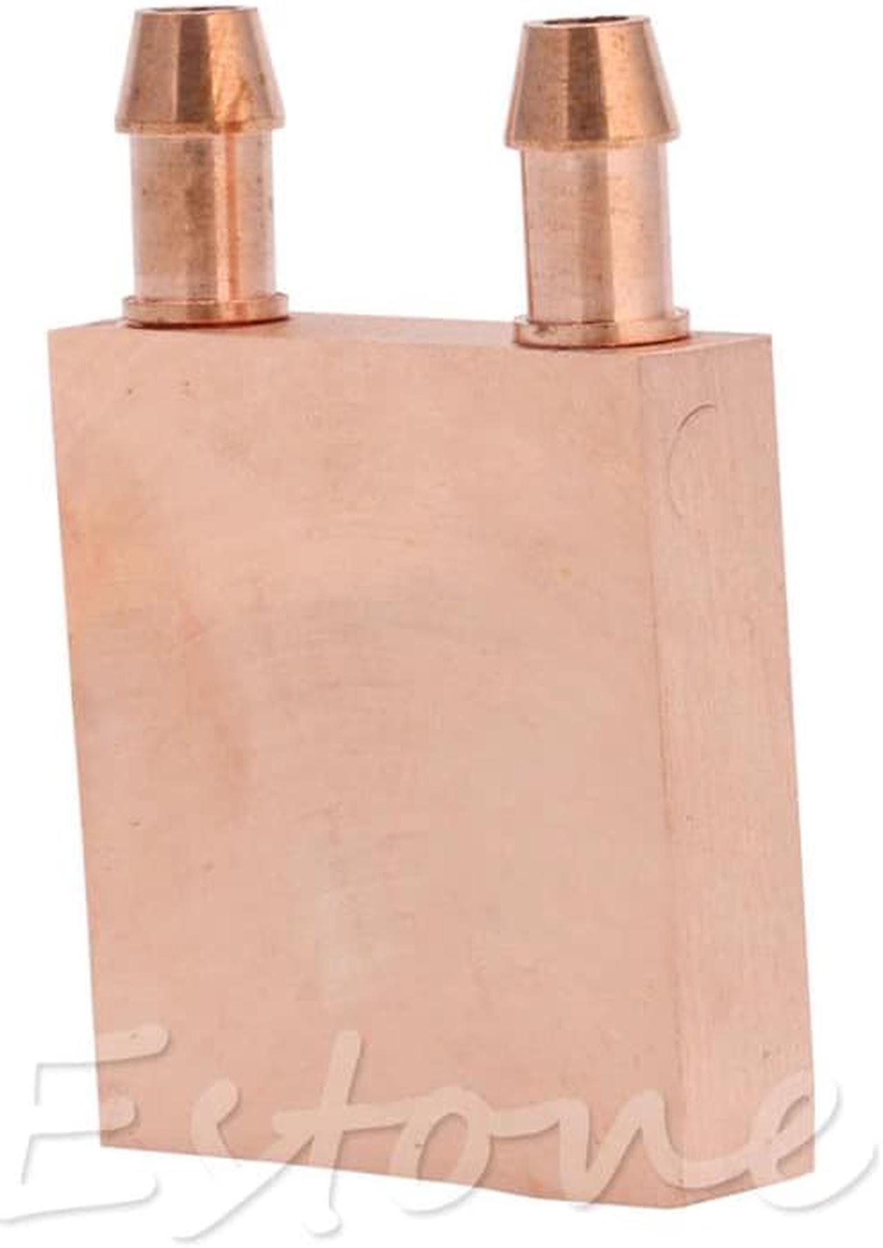 Alt view image 5 of 5 - Hot Copper Water Cooling Block CPU PC Computer For Graphics GPU Endothermic Head Single-Sided Polished
