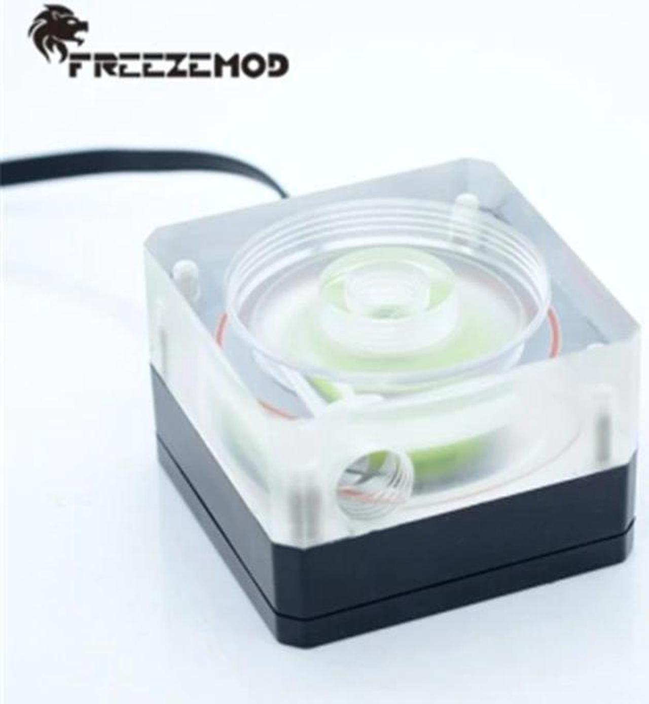 PUB-SZM6 Water Cooler Water Pump Ultra-Thin PWM Speed Control 4cm Thick Flow 500L Support OD50 Tank. PU-SZM6