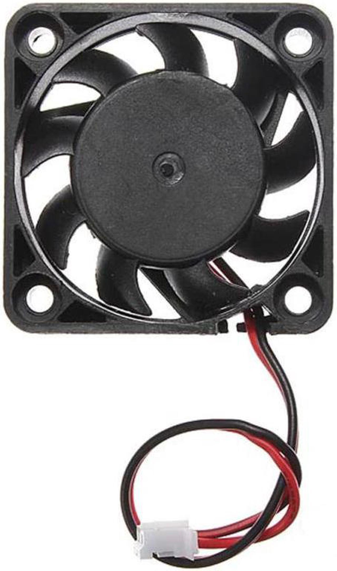 Qualirty 5V 2 Pin 40mm Computer Cooling Small Fan PC Black Cooler Computer Peripherals