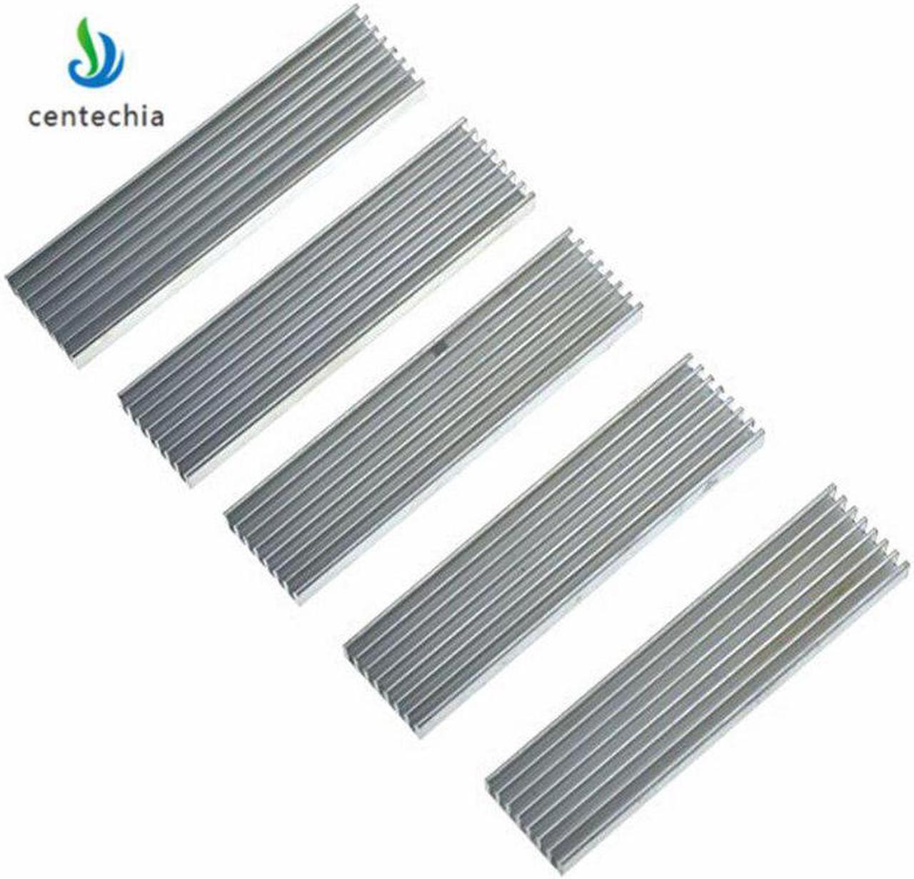 100x25x10mm Radiator Aluminum Heatsink Extruded Heat Sink for LED Electronic Heat Dissipation Cooling Cooler