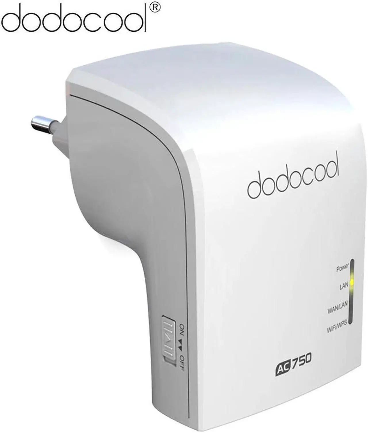 Main image of AC750 Dual Band Wireless WiFi AP / Repeater / Router Simultaneous 2.4GHz 300Mbps and 5GHz 433Mbps EU/US Plug