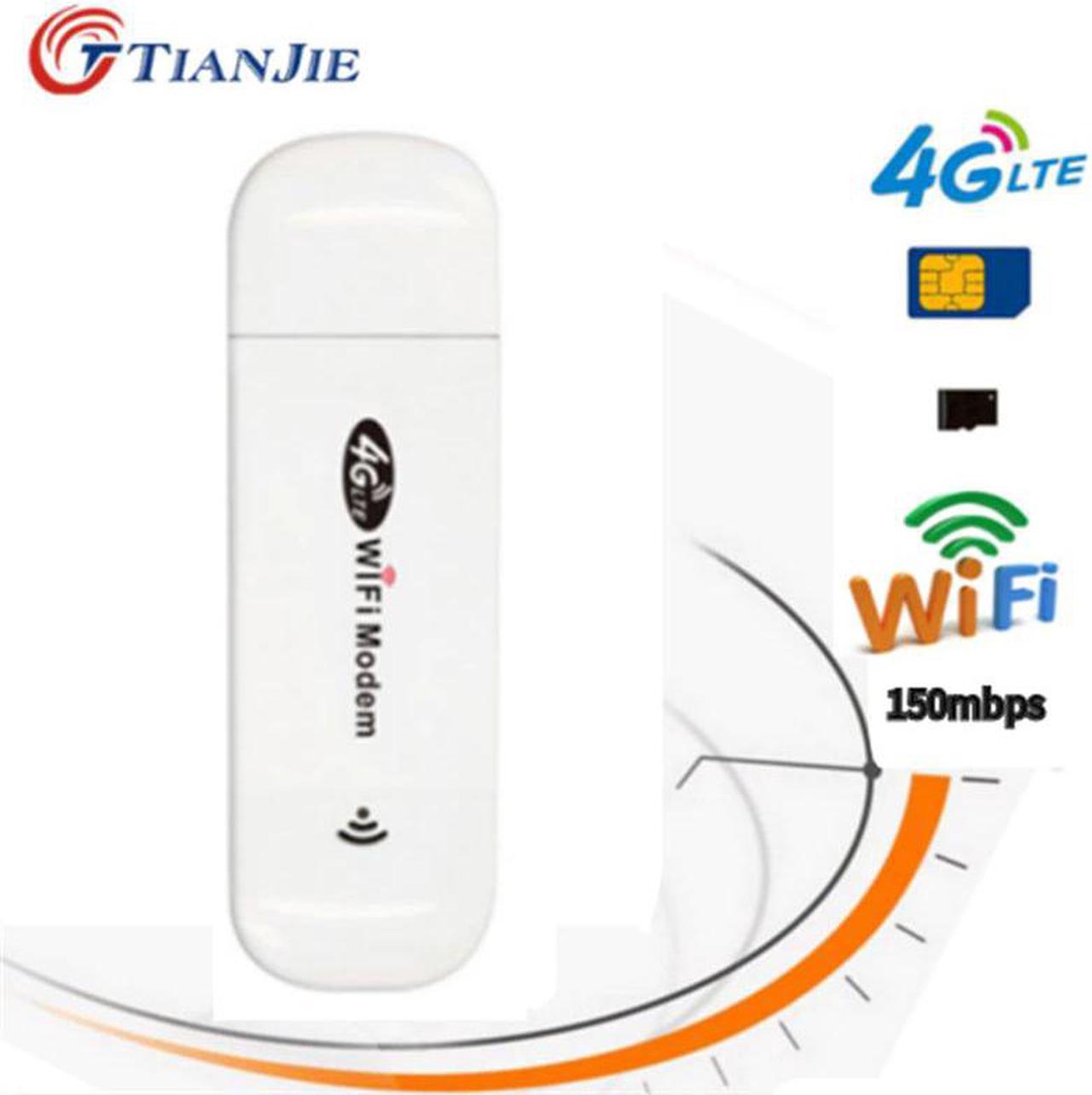 LTE USB Mobile Router 3G/4G 150bps Wifi Router Car Hotspot Portable/Mini/Wireless USB Car Modem Stick Sim Card  Dong