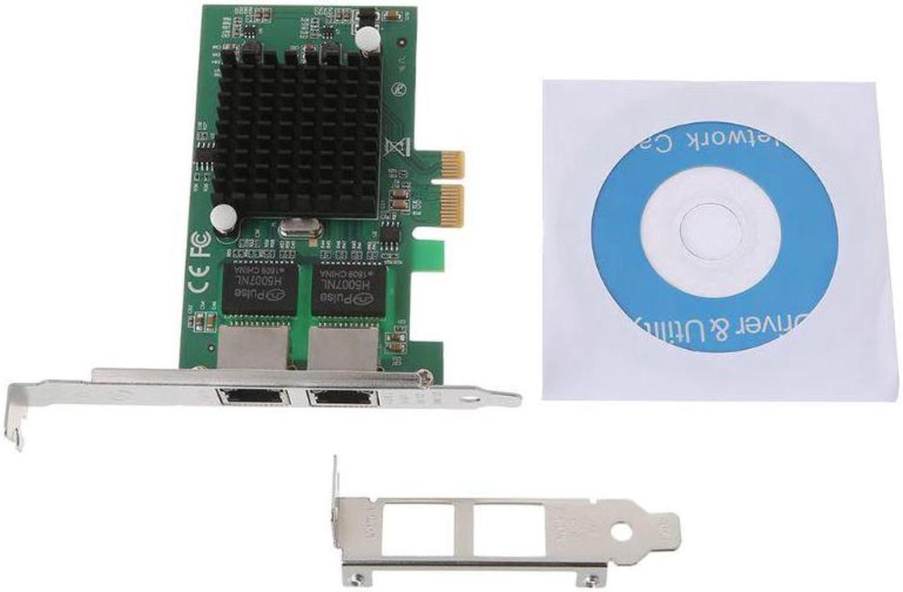 Dual Port 10/100/1000Mbps Gigabit Ethernet Card Server Adapter NIC EXPI9402PT Controller  82571