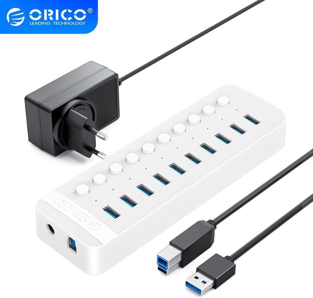 7 10 13 16 Ports USB 3.0 HUB Multi USB 3.0 Splitter High Speed Adapter With 12V Power Adapter for PC Computer Accessories