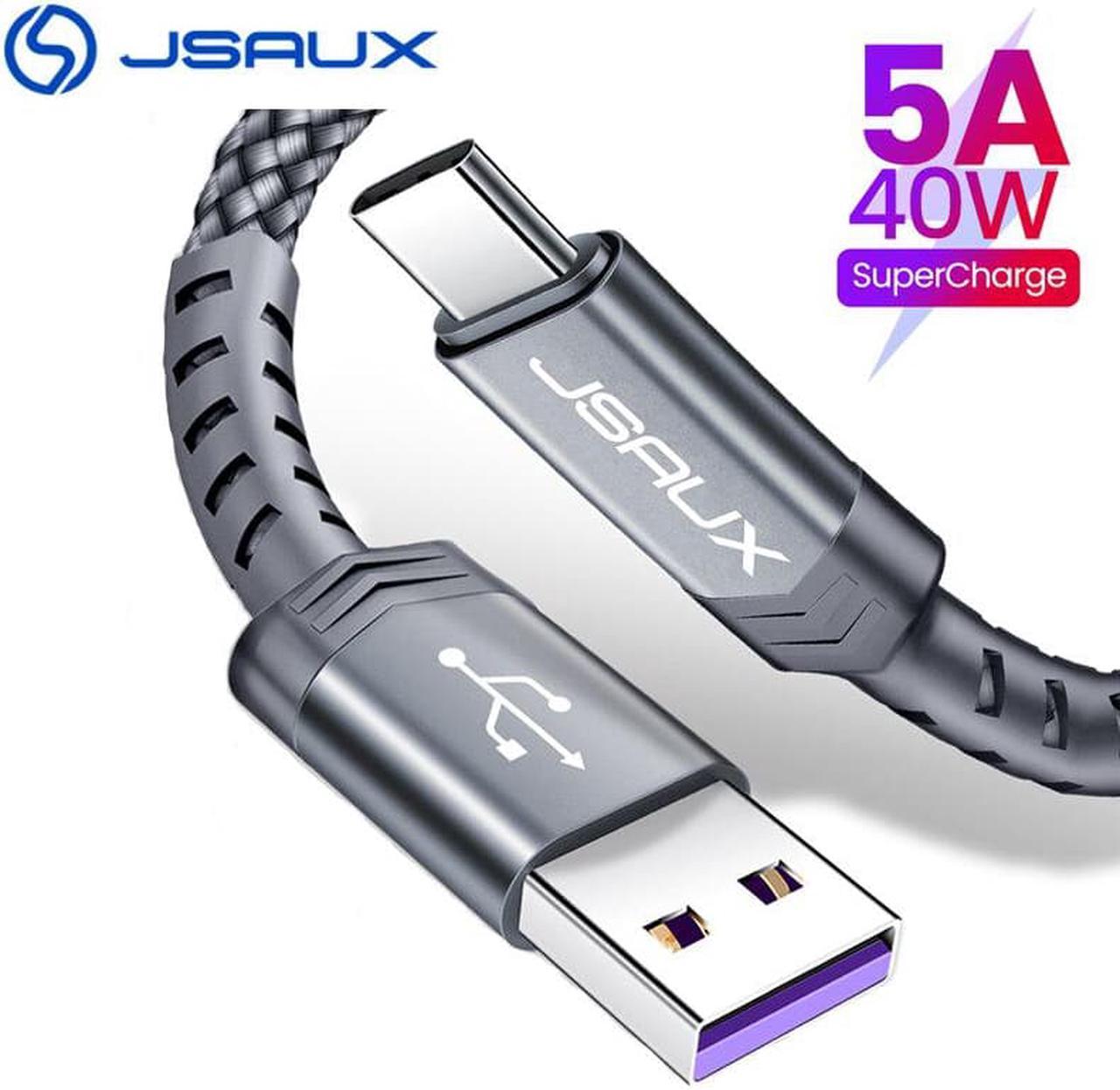 Type C Cable USB C 5A Cable for  P40 Pro Mate 30 P30 40W Fast Charging C Usb Cable USB C Charger  Cable