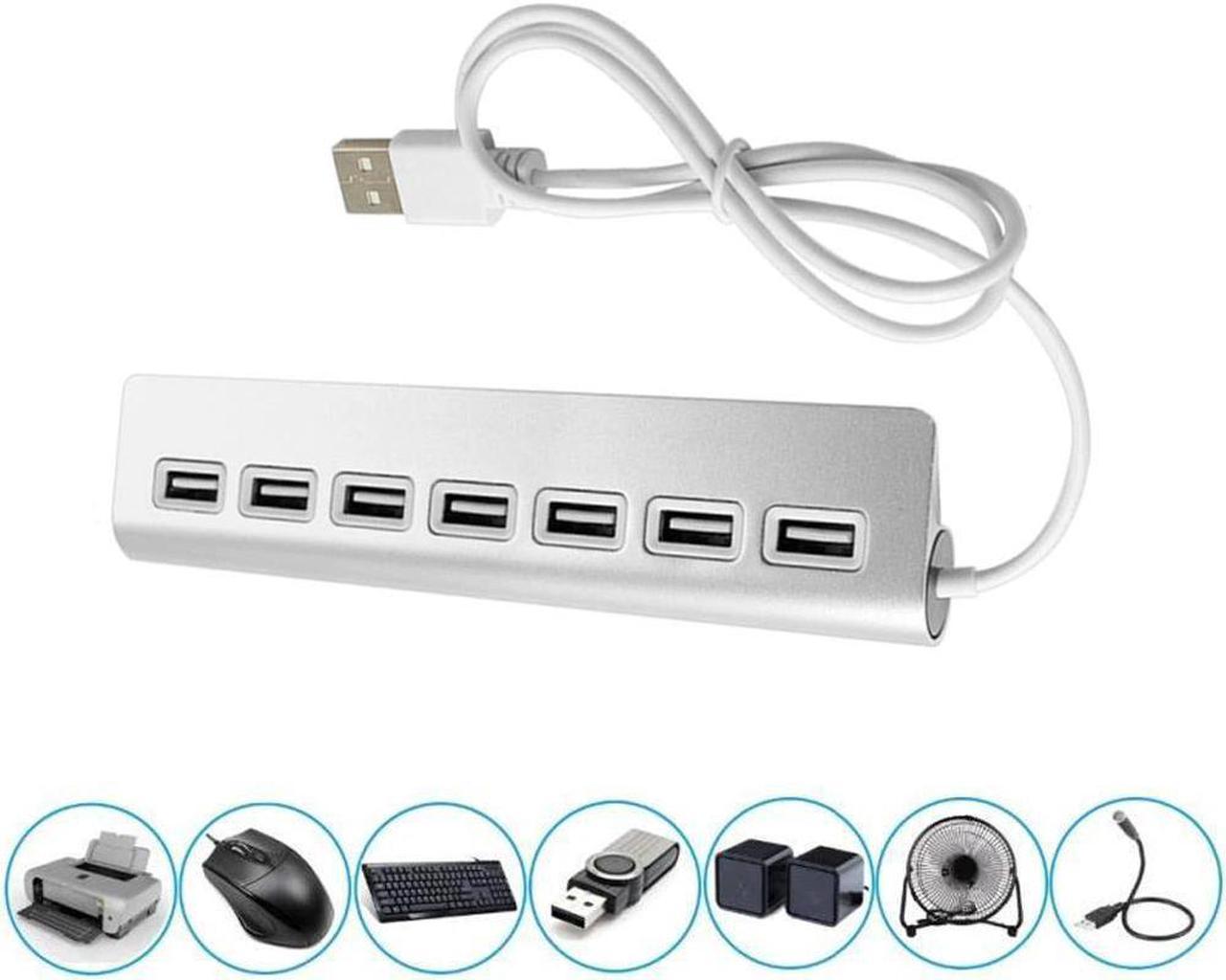 USB 2.0 3.0 4/7 Ports Hub Adapter For Tablet  iPhone computer hub Cellphone port dropshipping N2F0