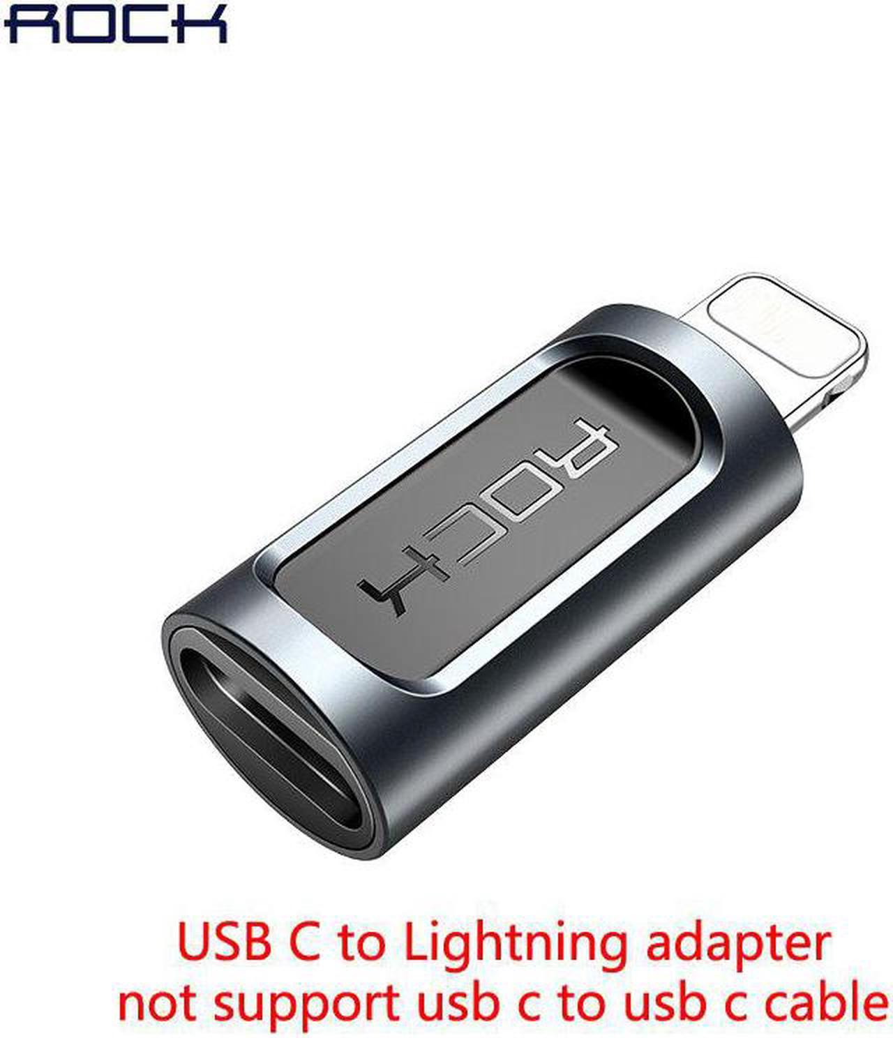 for usb c to lightning adapter charging cable converter for iPhone 11 pro xs max xr 8 7 6s plus 5  ipad charger Type-c