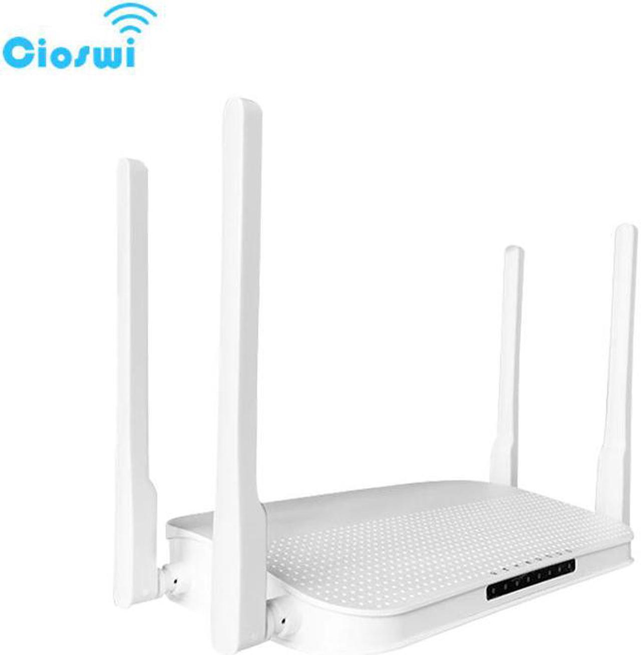 WE3526 2.4G + 5G Dual Band 1200Mbps Wireless Gigabit Wifi Router High Speed No Crash Stable Wifi Signal Wide Coverage