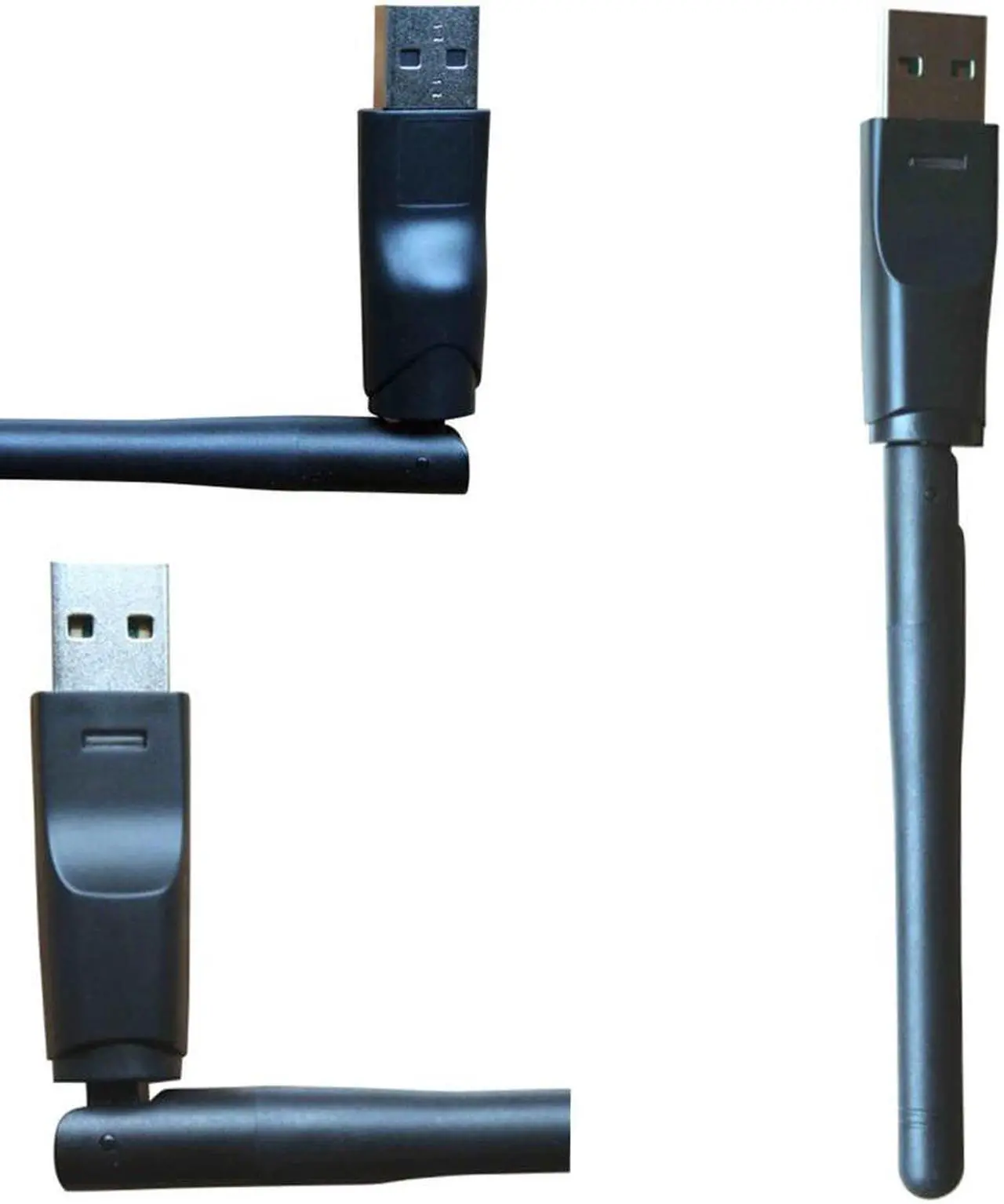 Alt view image 2 of 5 - 150Mbps 2.4G USB WiFi Adapter Mini Wireless WiFi Dongle Network Card USB Ethernet WiFi Receiver External WLAN Wi-Fi Adapter