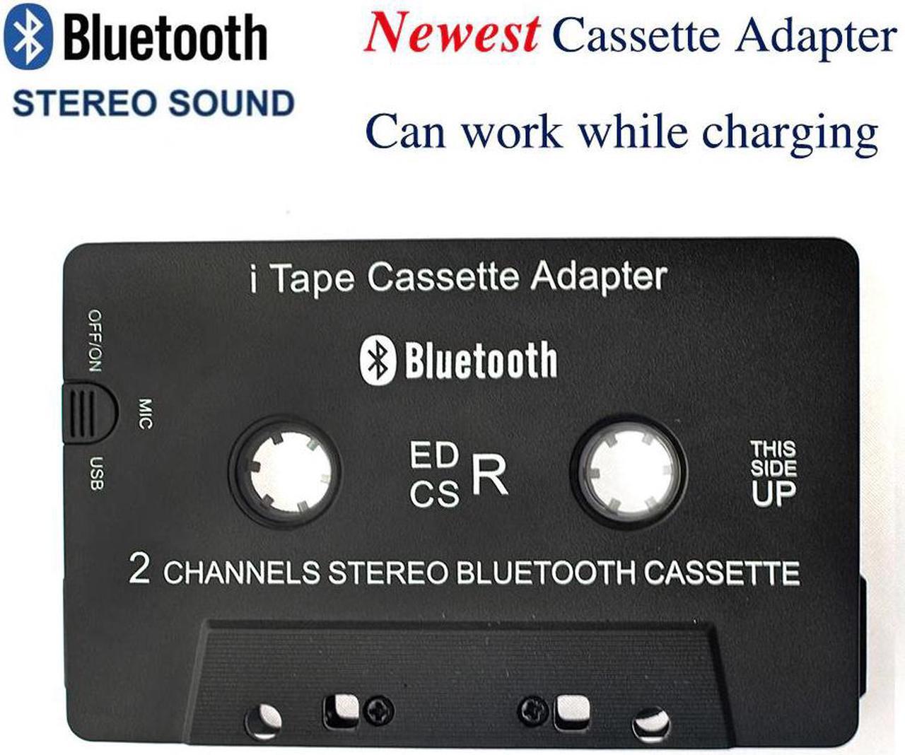 Main image of 3rd Gen Wireless iTape CSR V4.0+EDR Bluetooth Cassette Adapter work while charging Stereo Audio Receiver for Car Deck Player
