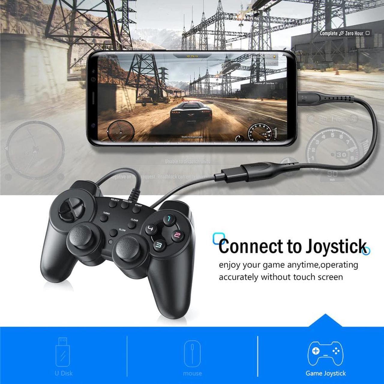 Alt view image 5 of 5 - USB C Adapter OTG Cable Type C to USB 3.0 USB 2.0 Thunderbolt 3 OTG Type-C Adapter for MacBook USBC OTG