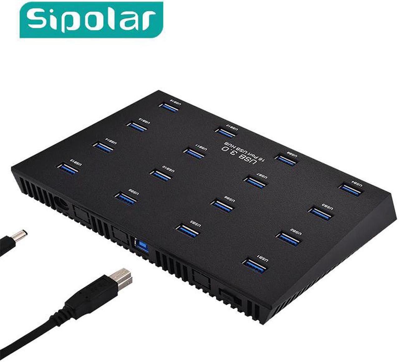 16 Port USB 3.0 HUB For USB Duplicators USB Flash Copiers USB Flash Drive Duplicators With 5V5A Power Adapter A-163