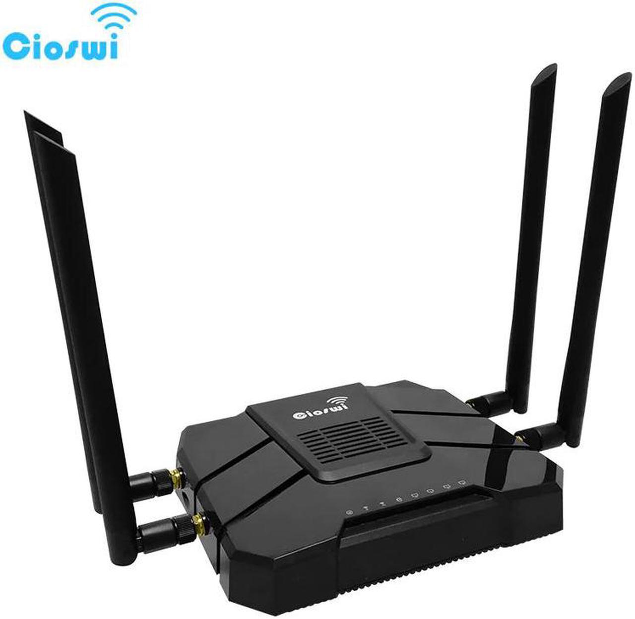 4g wifi router with sim card slot lte modem usb 802.11AC 1200mbps dual band 5G gigabit 3g router for office long range