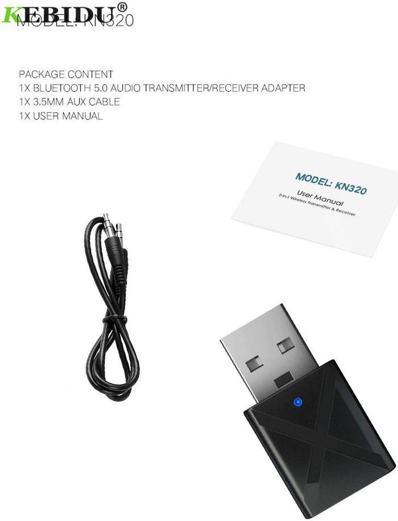 Alt view image 3 of 5 - USB Wireless Receiver Transmitters Bluetooth V5.0 Audio Music Stereo adapter Dongle for TV PC Bluetooth Speaker Headphone
