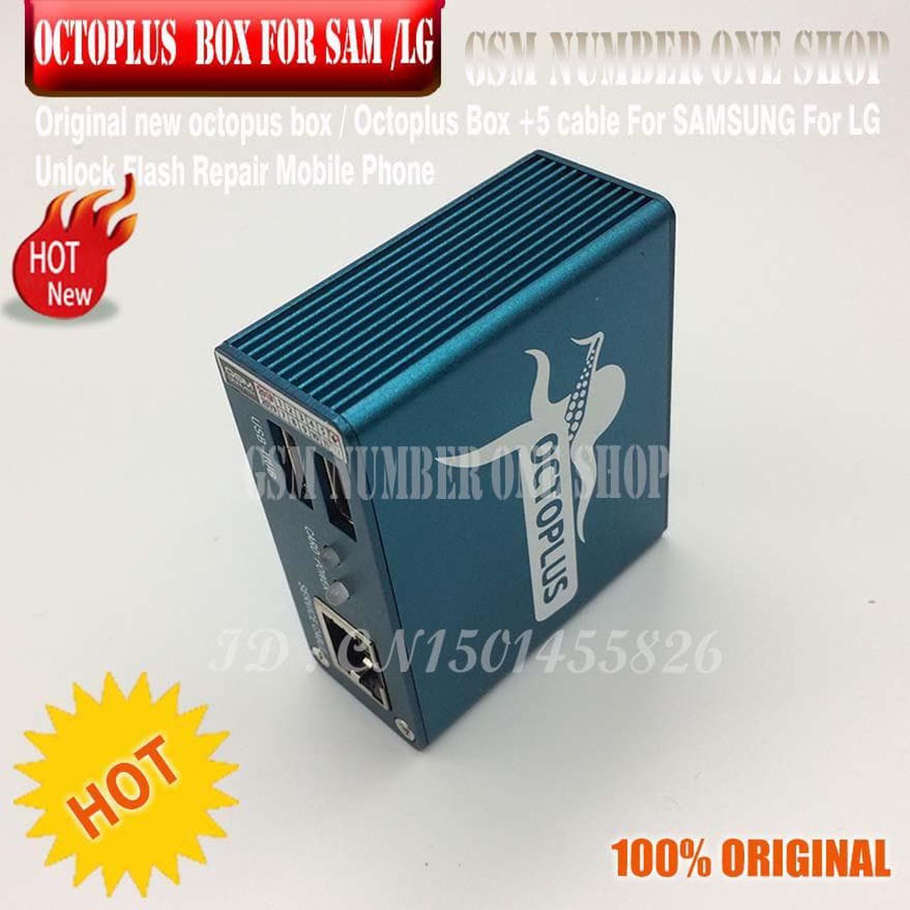 Alt view image 4 of 5 - 100% Original 2020 new octopus box / Octoplus Box For  For Lg + 5 Cables for SAM Unlock Flash Repair Mole Phone