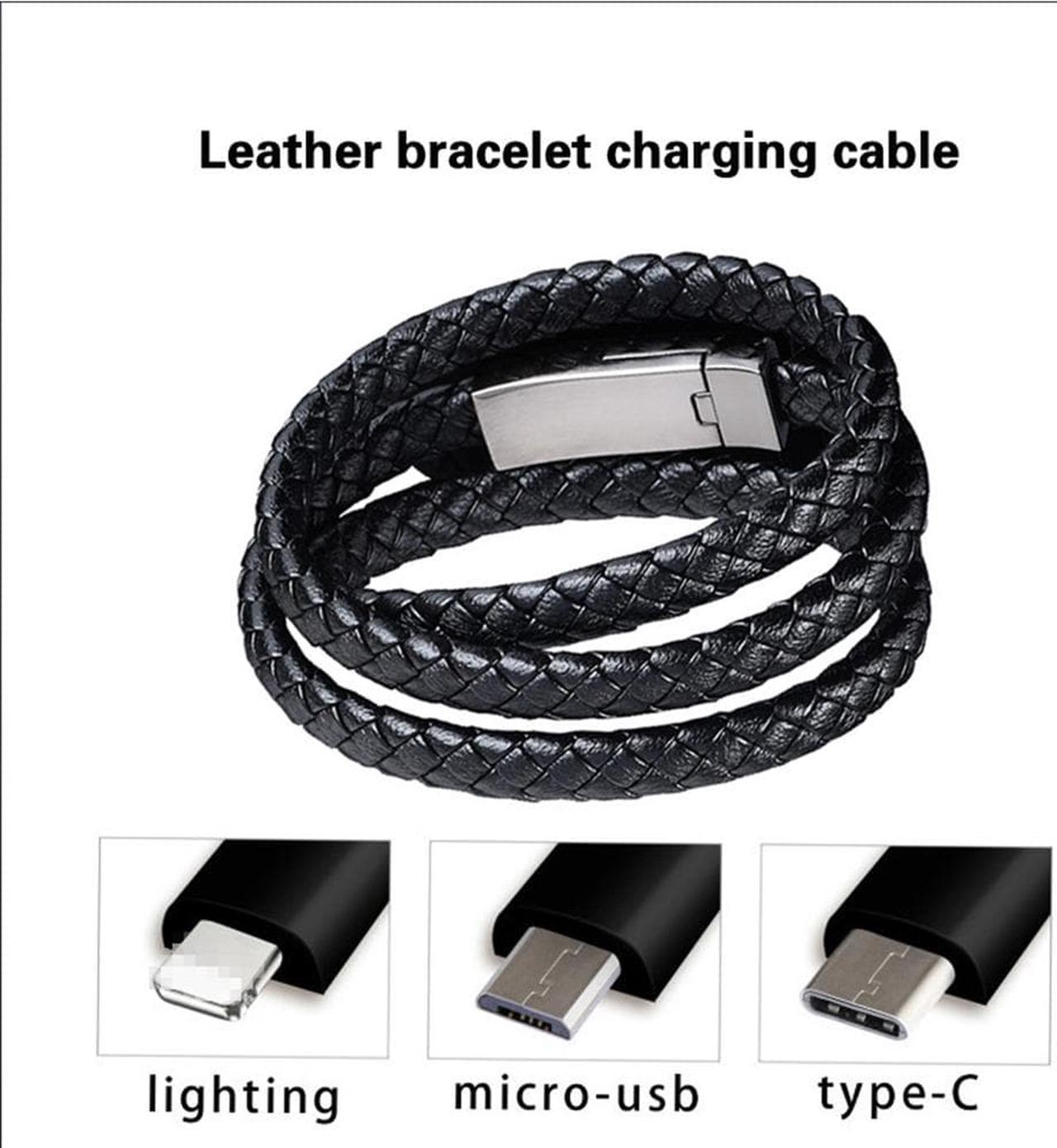 Bracelet Charging Cable Is Suitable for IPhone 11 Xr IOS Type C Micro  Cable   Fast Charging Cable for