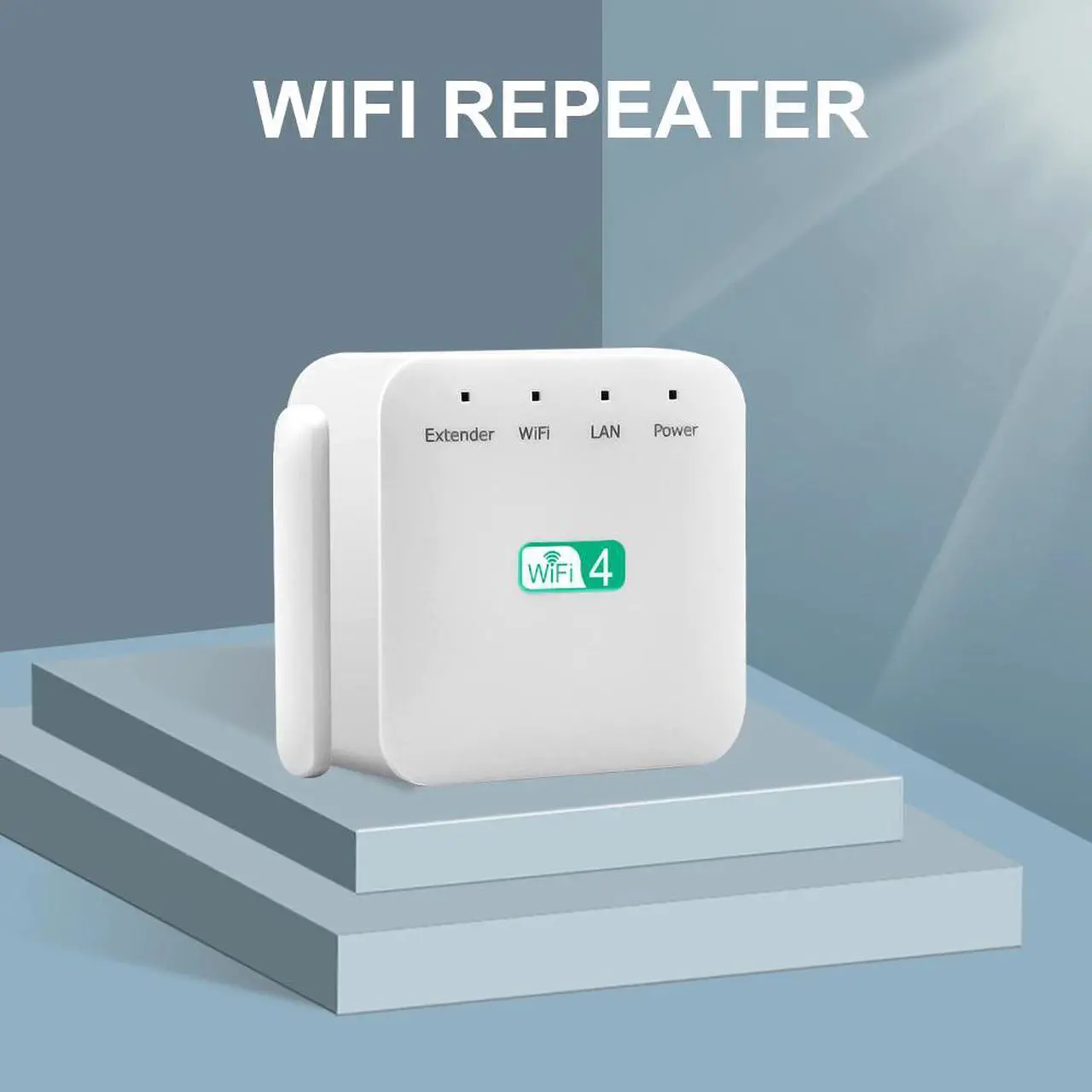 Alt view image 3 of 5 - WiFi Router WIFI Signal Boosters 300Mbps Wireless WiFi Repeater Network Amplifier Repeater Extender WIFI Ap Wps Router