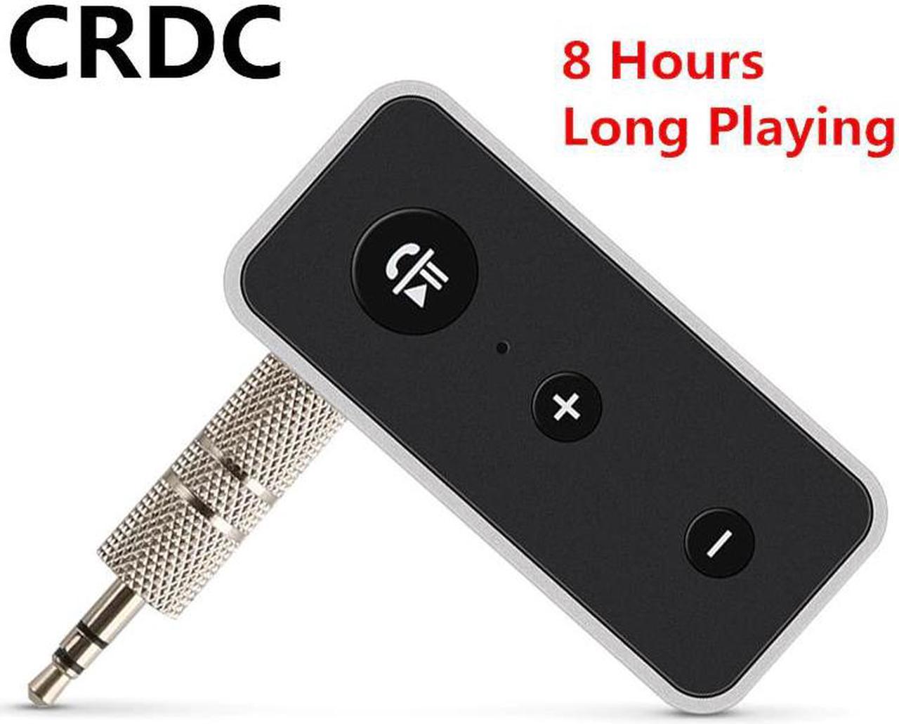 Bluetooth 5.0 Audio Receiver Stereo Wireless Adapter with 3.5mm AUX Jack Mic For Headphone Car Speaker Music Bt Receiver