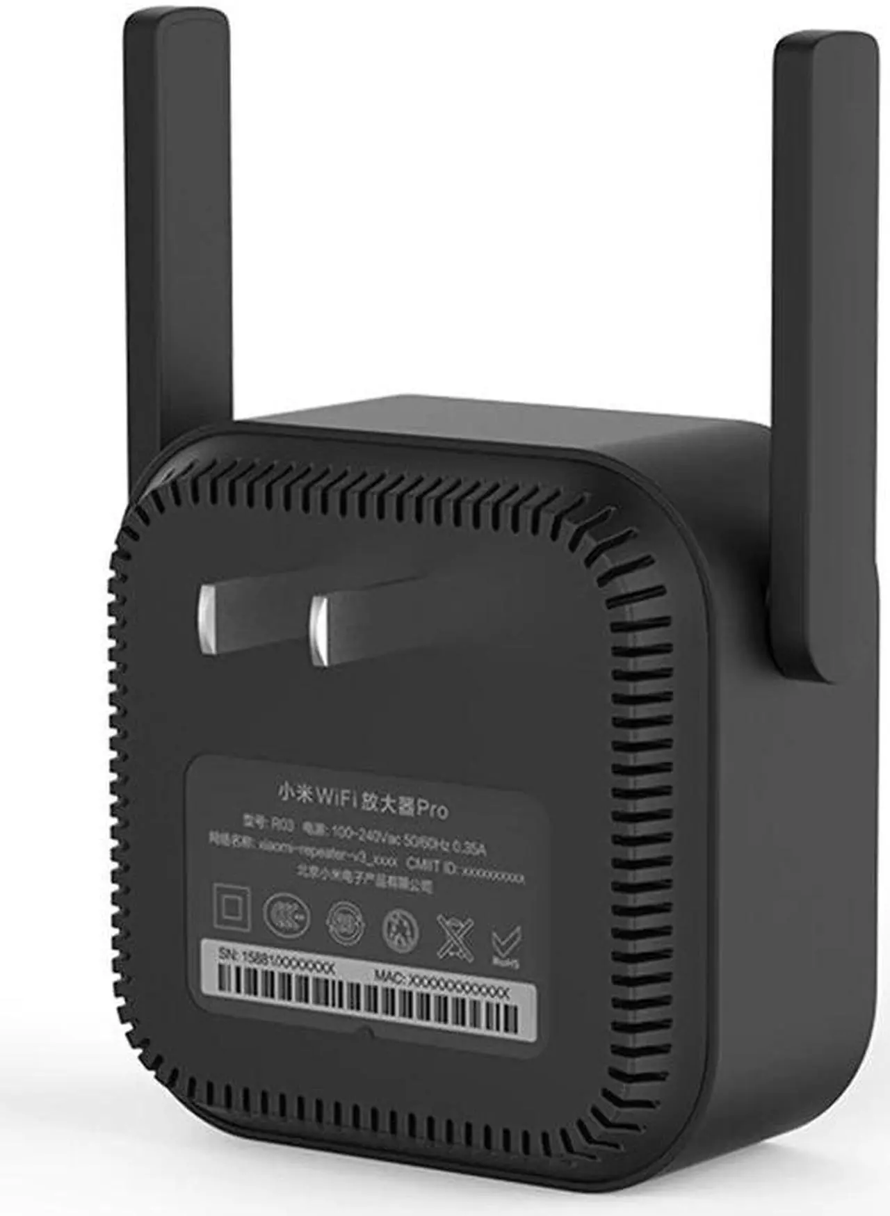 Alt view image 3 of 5 - Original  Repeater Pro Mi WiFi Amplifier 300Mbps Wireless Network Extender Mijia Wifi Signal 2.4G Wireless Router
