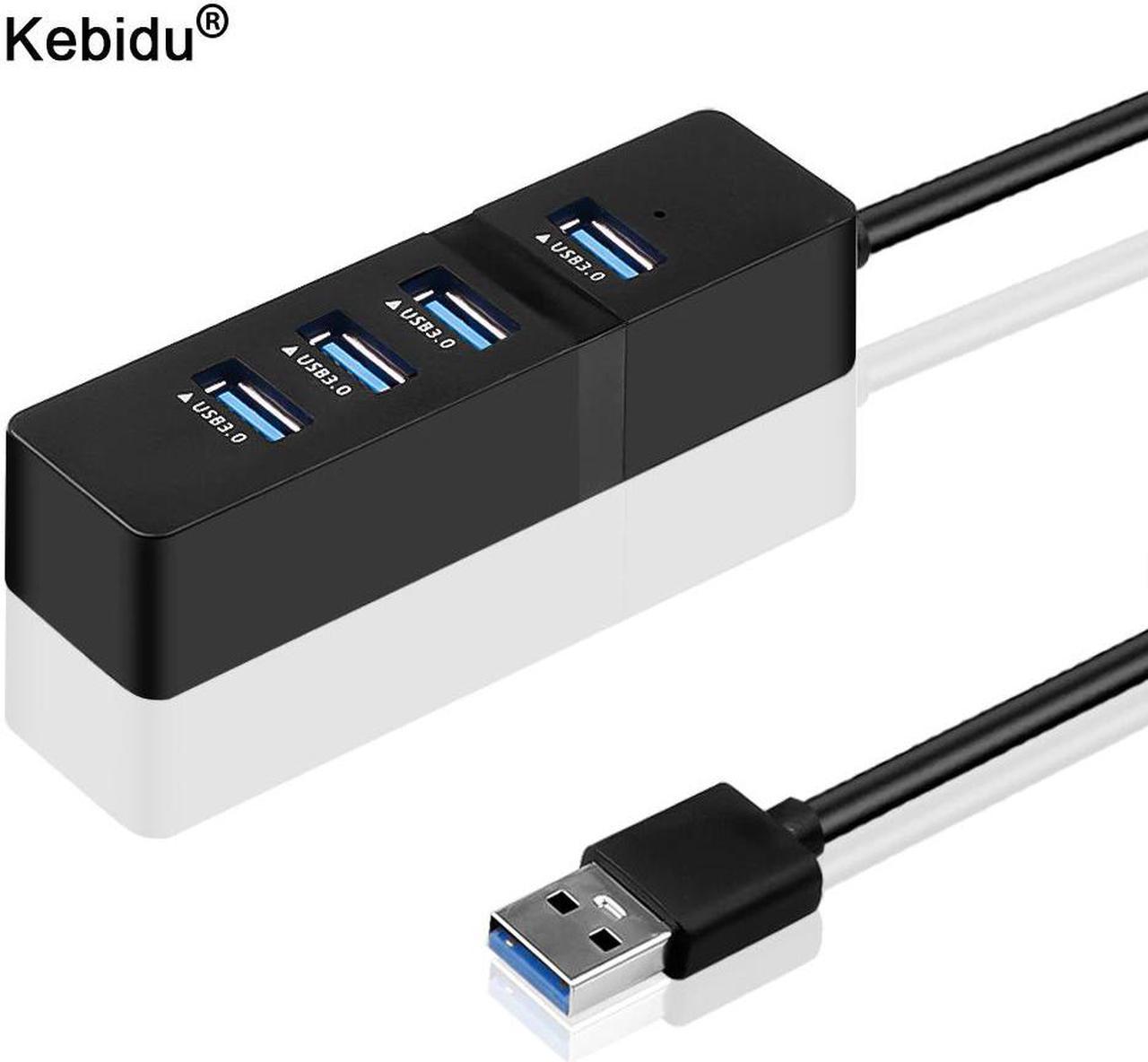 High Speed 4 Ports USB 3.0 Hub USB Splitter Portable USB Port USB HUB for  Macbook Air Laptop PC Tablet