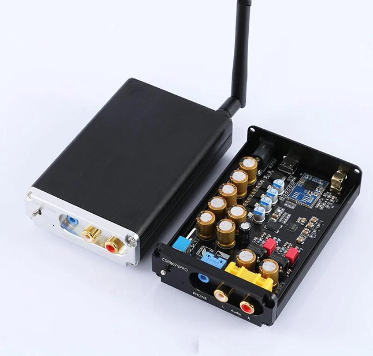 HIFI CSR8675 APTX HD Bluetooth 5.0 Wireless Receiver Adapter PCM5102A ES9018K2M I2S DAC Decoding 24BIT TWS 3.5M RCA