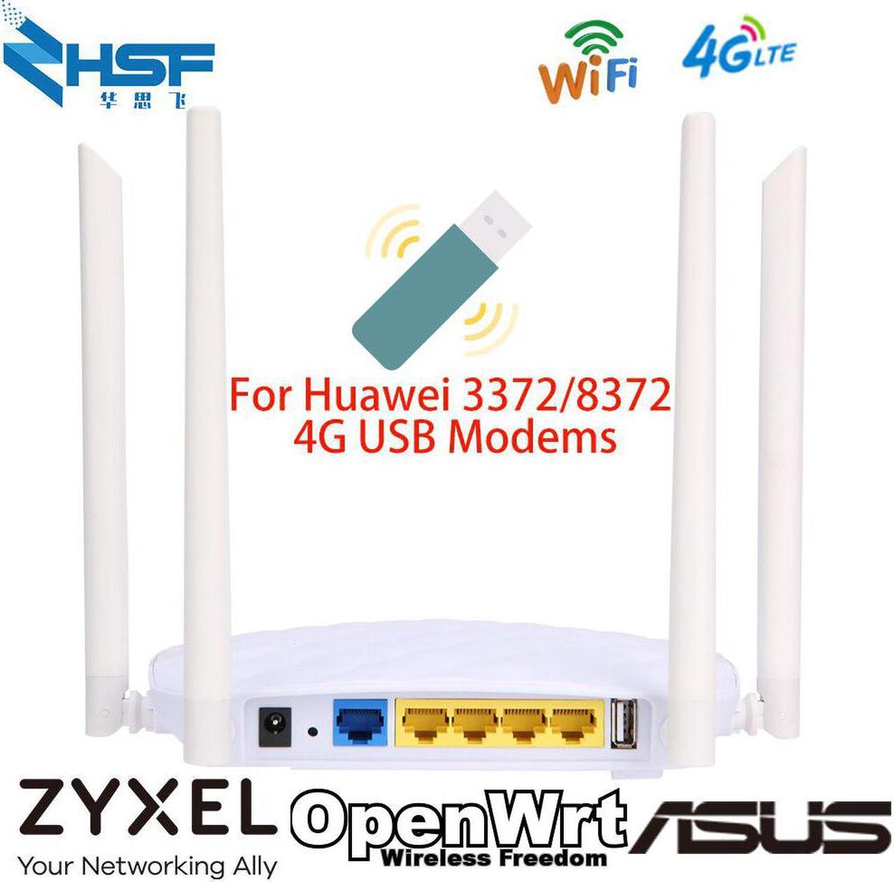 Long Range Indoor Wireless Network 12V 1A Plug Router USB Port And External Antennas MT7620N openVPN 300Mbps WiFi Router