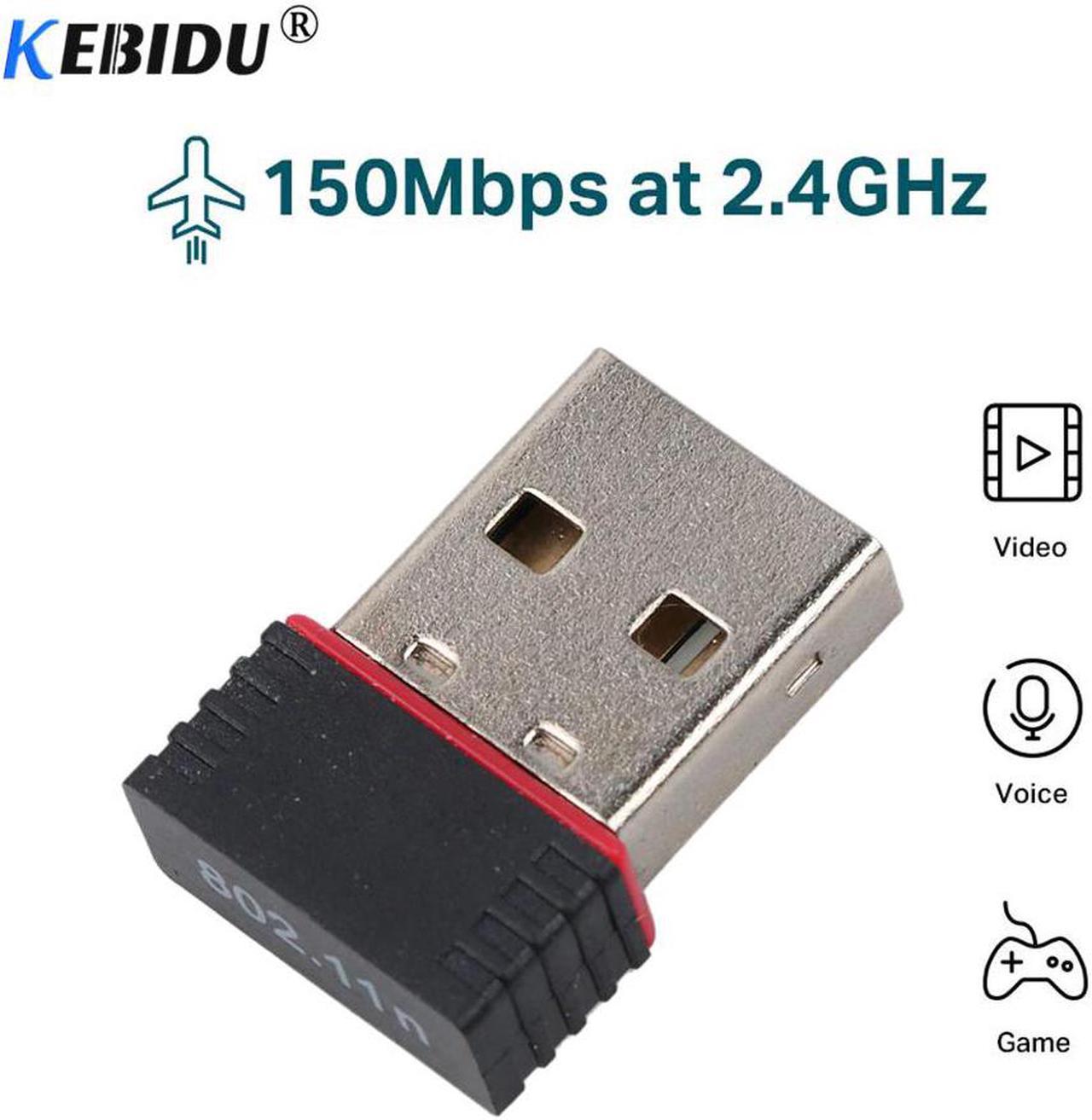 MT7601 150Mbps USB WiFi Adapter Wireless Dongle Ethernet Network Card 802.11 n/g/b For Win 7 8 10 XP Laptop PC