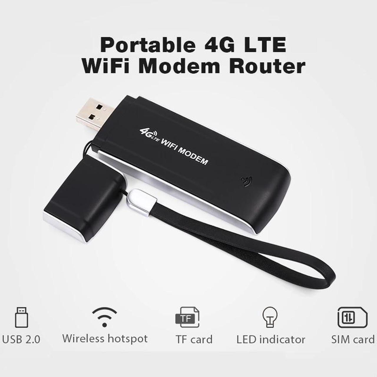 4G LTE USB WiFi Modem Router 3G Wifi Router Network Adapter Dongle with SIM Card Slot Mobile Wifi Hotspot