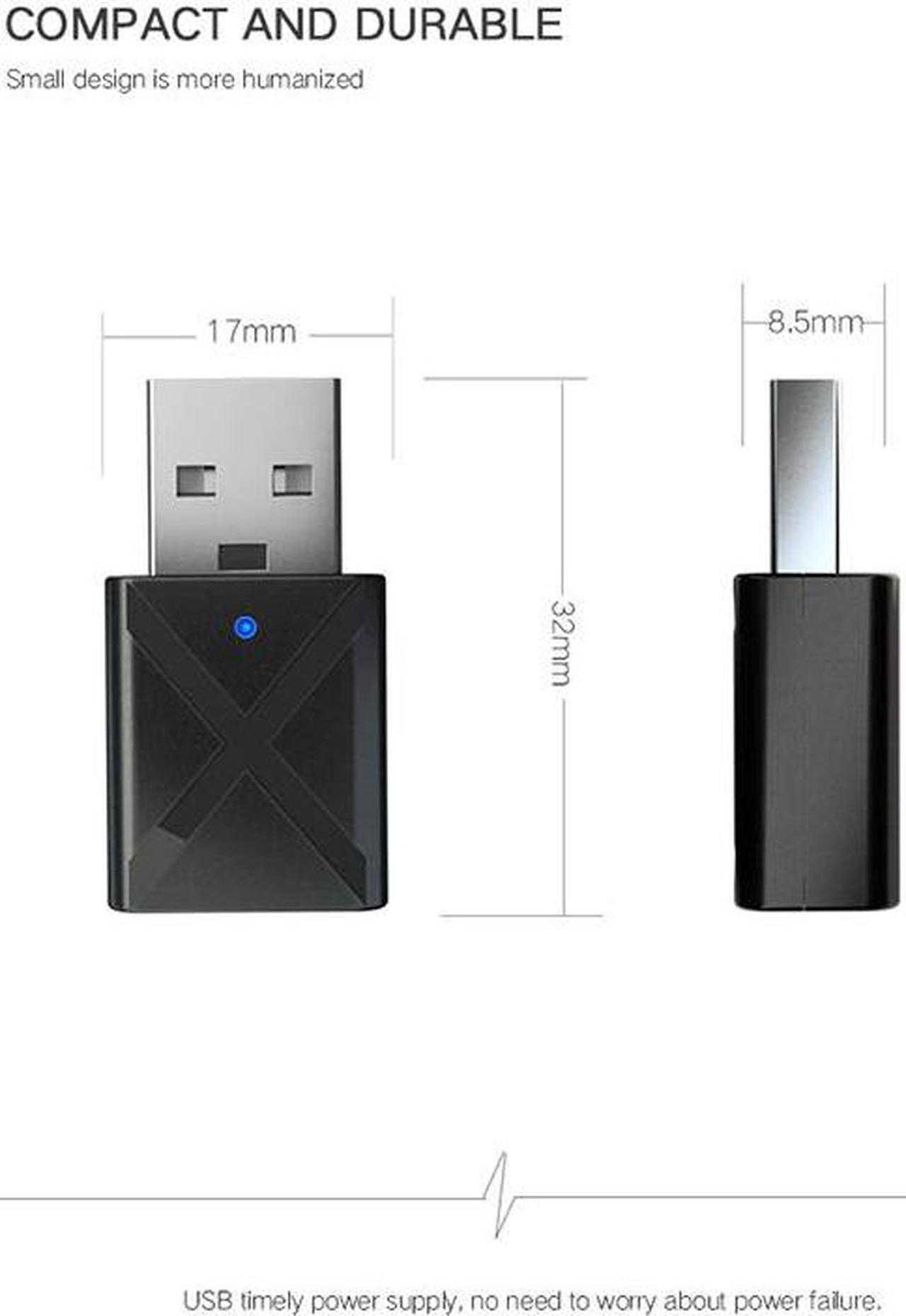 Alt view image 4 of 5 - 2in1 USB Wireless Bluetooth Transmitter Receiver Stereo Audio Music Adapter With 3.5mm Audio Cable For Home TV MP3 PC Car Speake