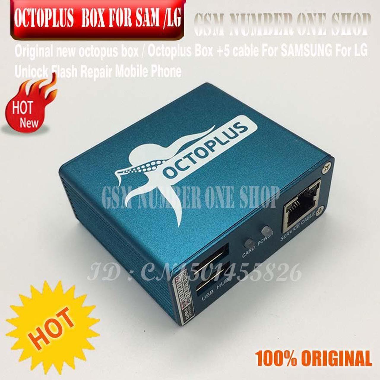 Alt view image 5 of 5 - 100% Original 2020 new octopus box / Octoplus Box For  For Lg + 5 Cables for SAM Unlock Flash Repair Mole Phone
