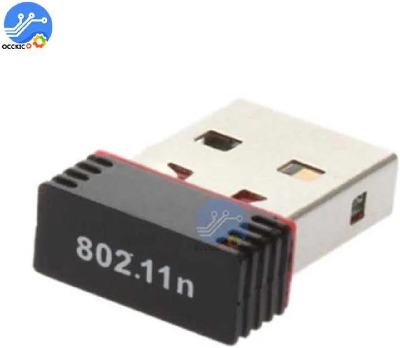 Alt view image 2 of 5 - Adapter MTK7601 150Mbps USB WiFi Adapter 802.11n/g/b IEEE 801.11n  802.11g 802.11b LAN+Antenna for PC Network