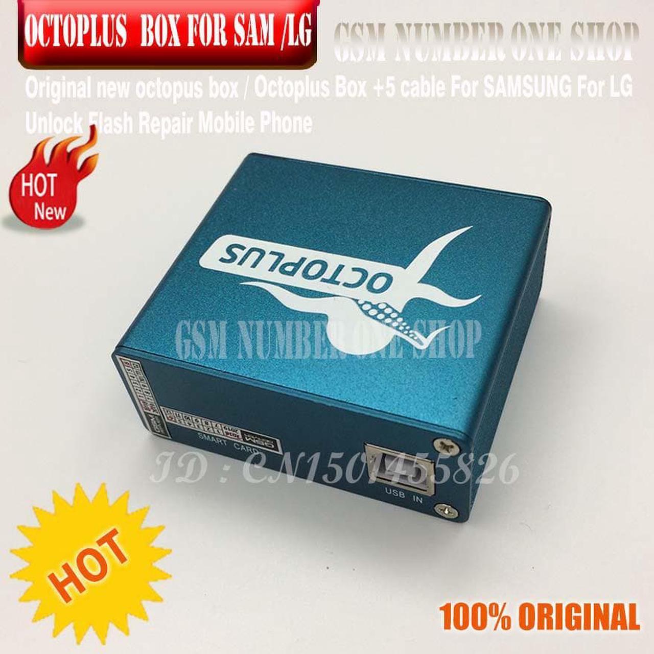 Alt view image 2 of 5 - 100% Original 2020 new octopus box / Octoplus Box For  For Lg + 5 Cables for SAM Unlock Flash Repair Mole Phone