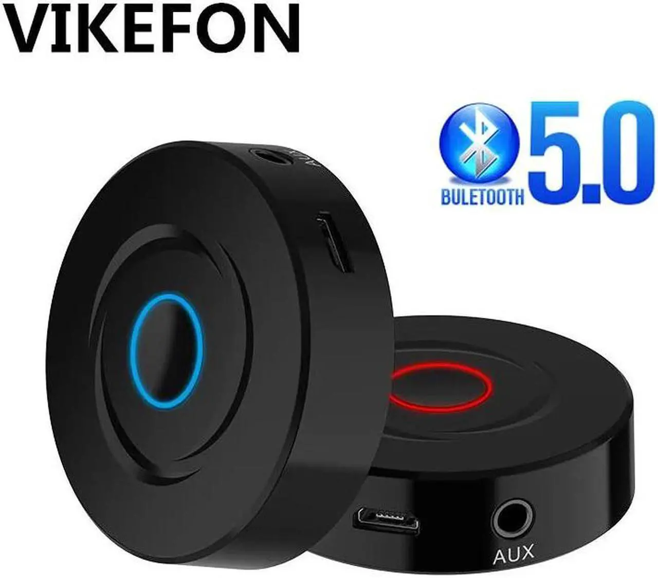 Main image of 2 IN 1 Bluetooth 5.0 4.2 Receiver Transmitter RCA 3.5mm 3.5 Jack AUX Stereo Car Wireless Audio Adapter For PC TV Speaker