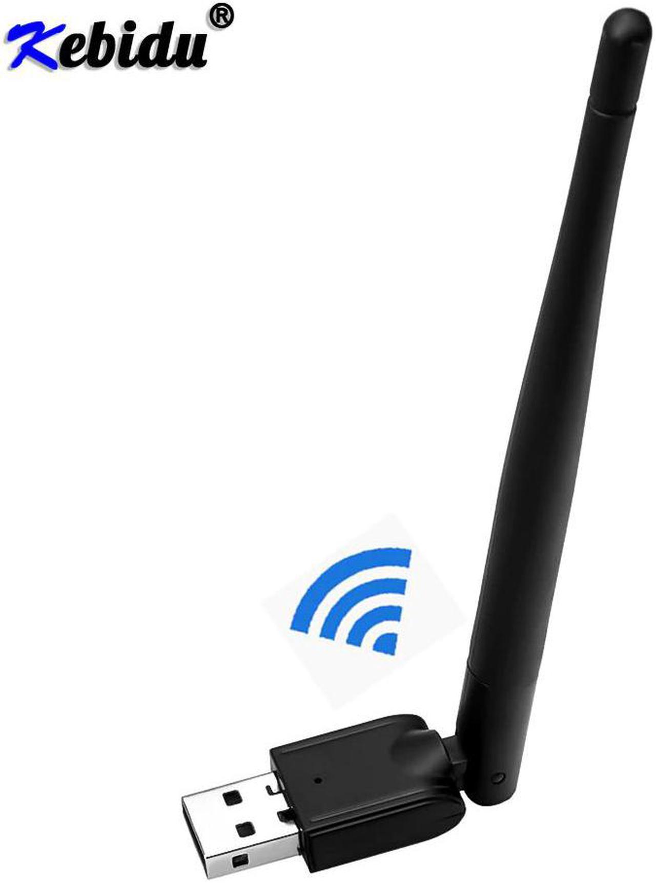 150Mbps Wireless Network Card Mini USB 2.0 WiFi Adapter Antenna PC LAN Wi-Fi Receiver Dongle 802.11 B/g/n  Driver