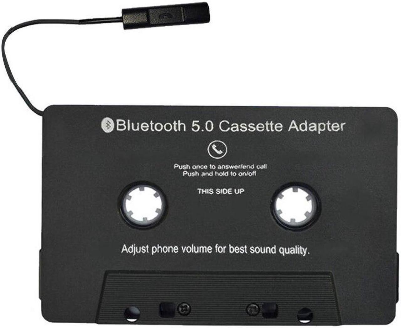 Bluetooth V5.0 Stereo Audio Cassette Player Car Audio Tape Adapter Audio USB Charging Practical MP3 Convert Receiver