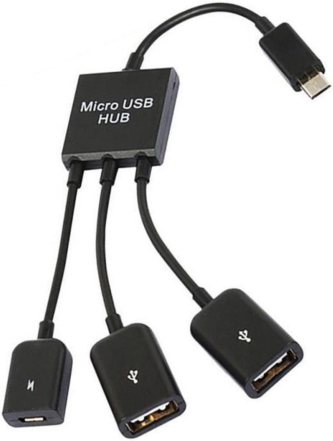 3In1 Micro OTG USB Port Portable Game Mouse Keyboard Adapter Cable For Android Tablet / Galaxy Tab 4,3 /Google Nexus 10 7