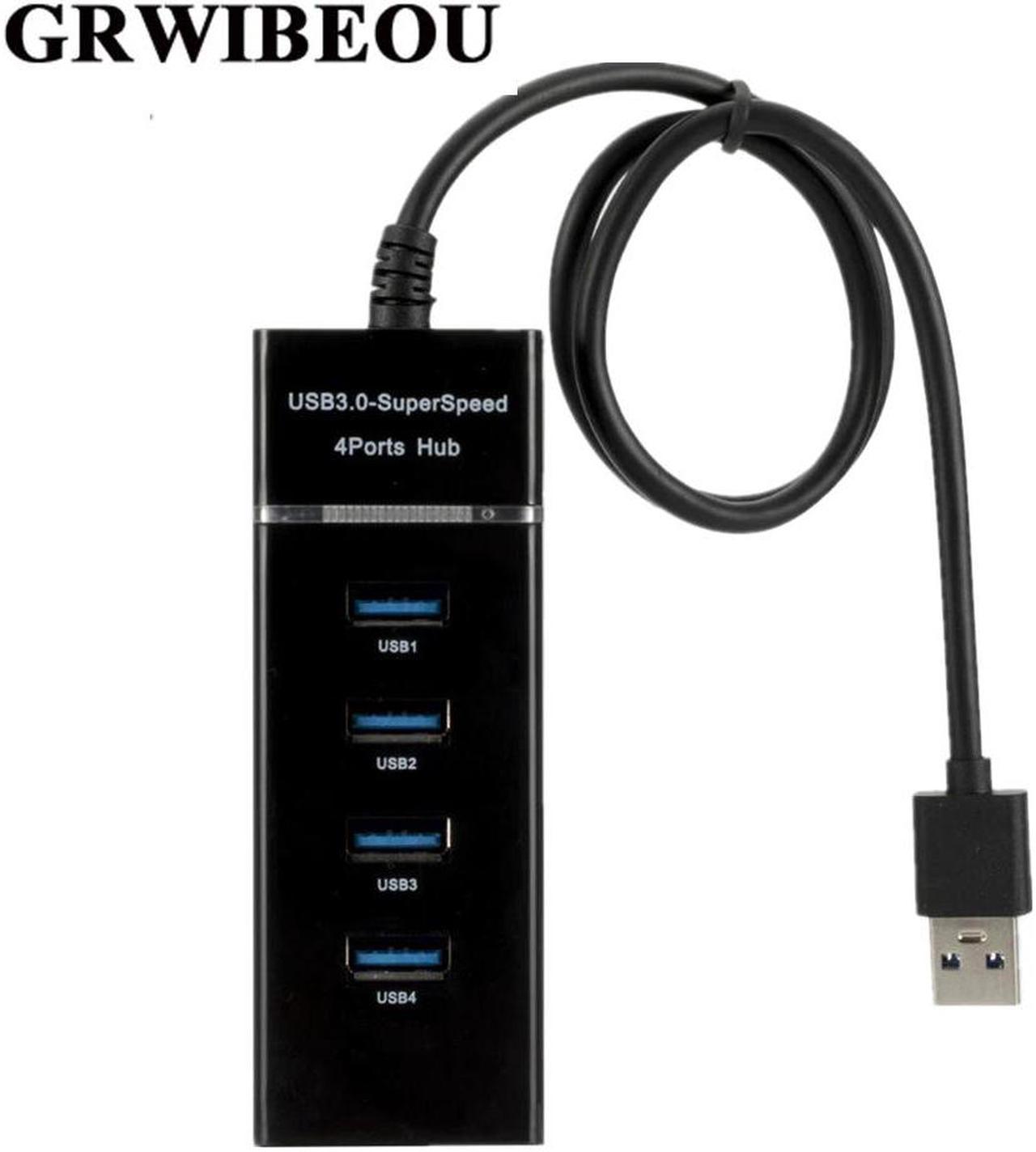 4 ports High Speed HUB High-Speed 4 Port USB 3.0 Multi HUB Splitter Expansion For Desktop PC Laptop Adapter USB 3.0 HUB