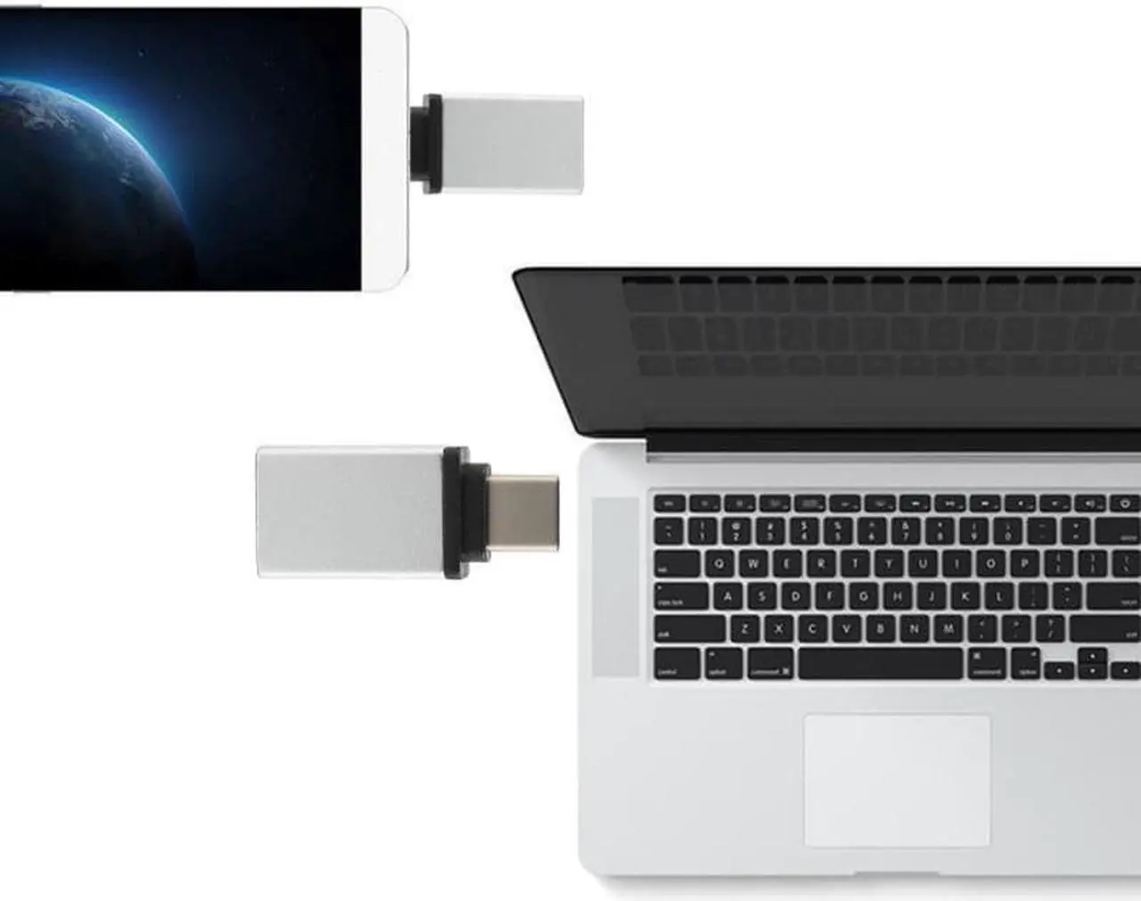 Alt view image 3 of 5 - Sale 5/3/1PCS USB-C Type C Male To USB 3.0 Female OTG  Sync Adapter  Charge Micro USB Cable For Mole Phone