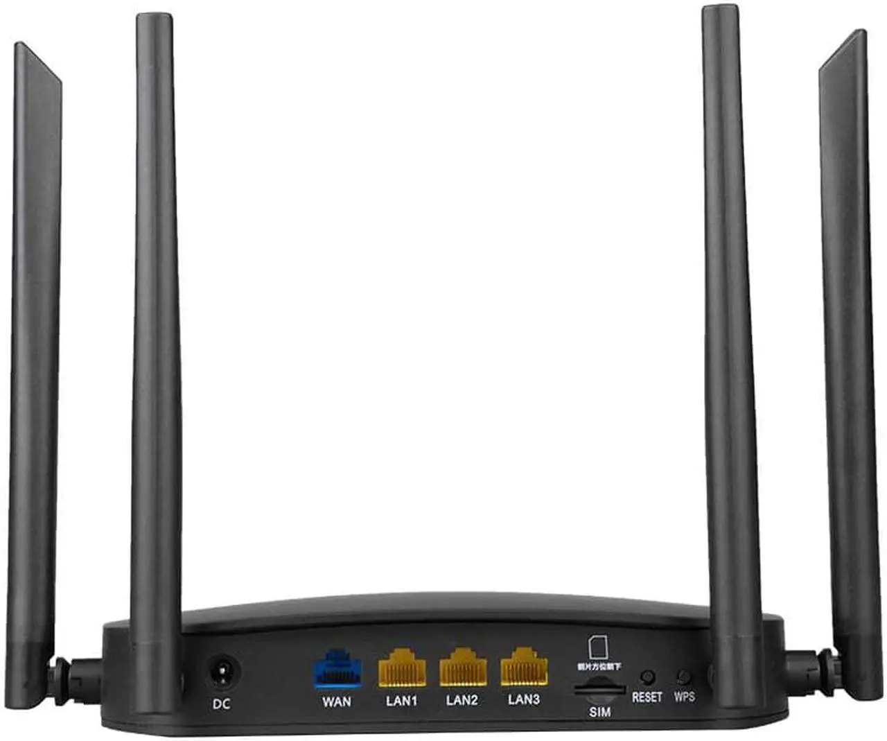 Alt view image 2 of 5 - 4G LTE Smart WiFi Router WiFi Repeater 300Mbps Router High Power SIM Card Wireless CPE Router With 4pcs External Antennas