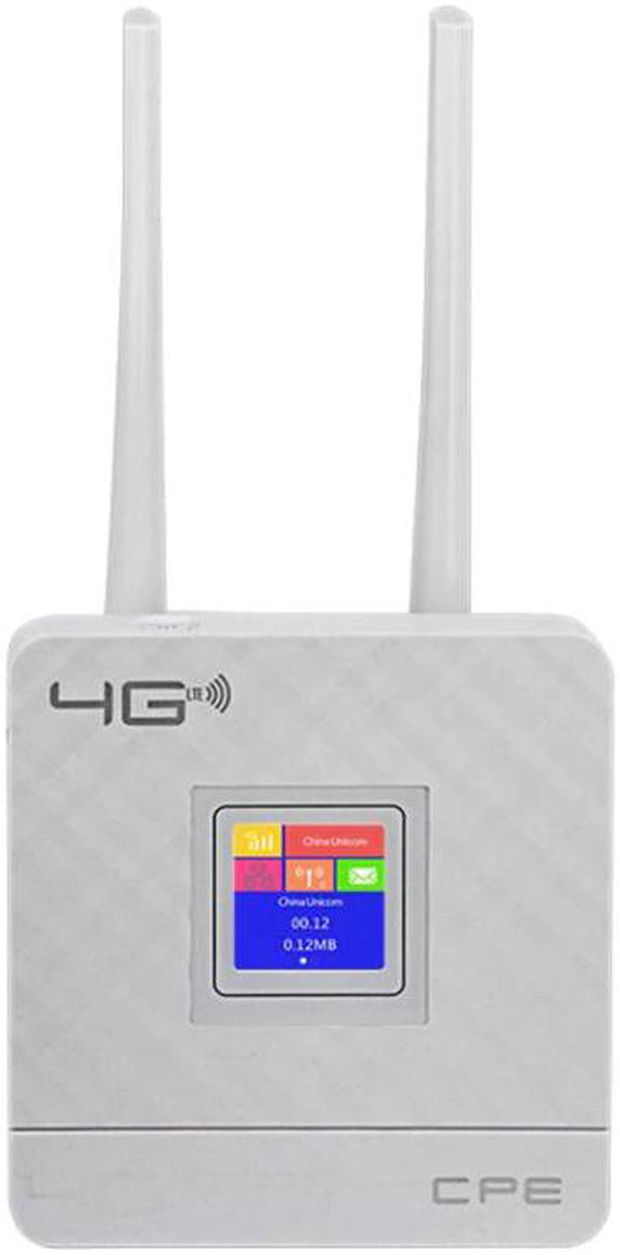 3G 4G Portable Hotspot Lte Wifi Router Wan/Lan Port Dual External Antennas Unlocked Wireless Cpe Router+ Sim Card Slot