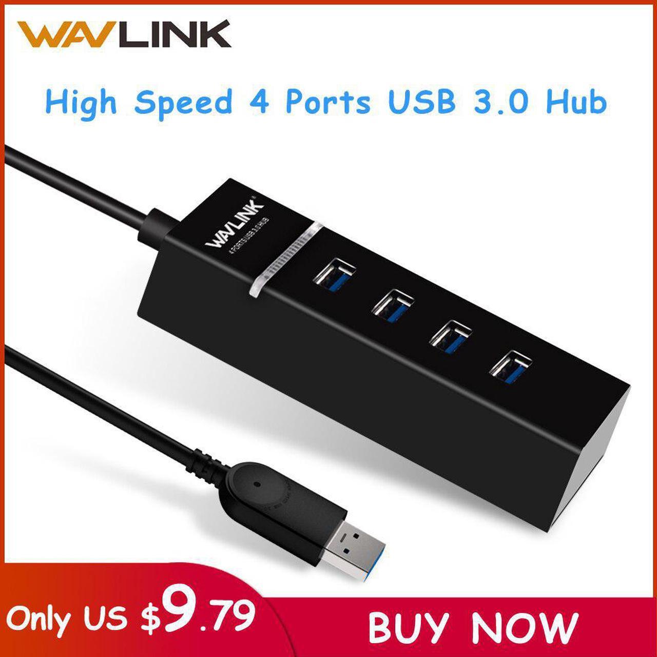 USB Hub 3.0 Multi USB 3.0 Hub USB Splitter High Speed 4 Ports 5Gbps USB HUB  Card Reader All In One for PC Mac Pro Computer